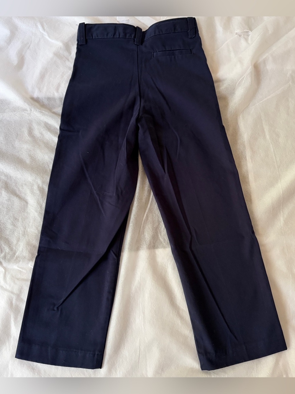 George Boys Dress Pants Size 6 Navy Blue Flat Front School Uniform